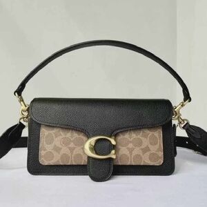 Coach Black and Tan Crossbody Bag